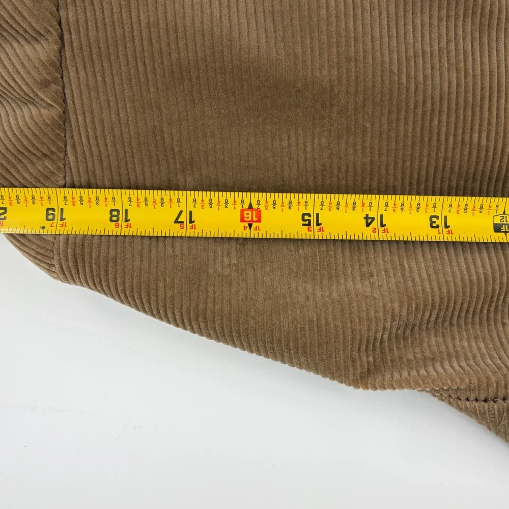 Stafford Blazer Corduroy Tan Two Button Sport Coat Dark Academia 44S Jacket